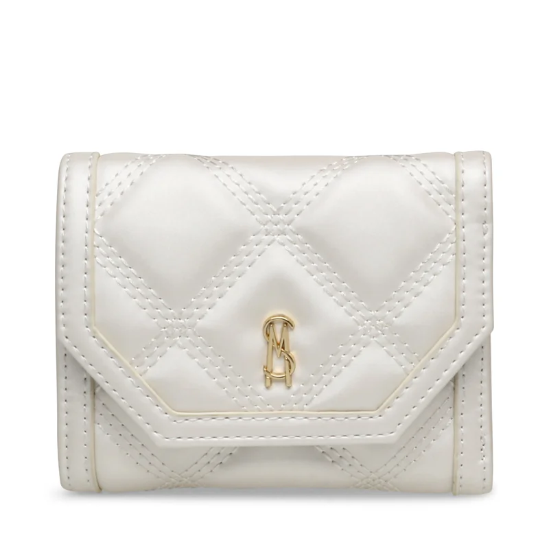 Steve madden paxs women's bone/gold wallet